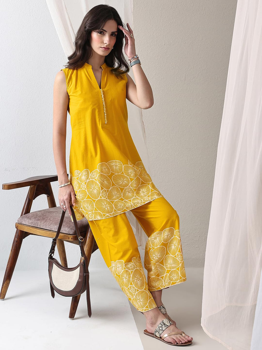Printed Cotton Co Ord Set | daily wear | casual wear | office wear